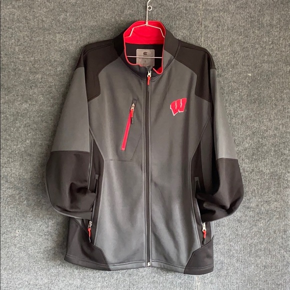 Colosseum Athletics Other - Wisconsin Badger Full Zip Jacket